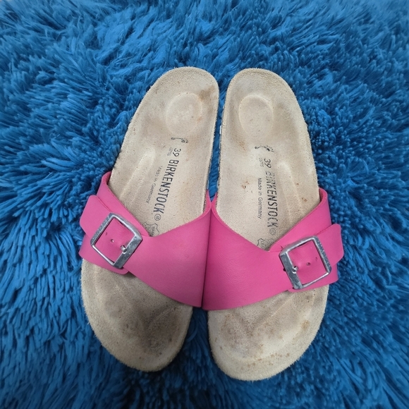 Birkenstock Madrid Pink Sandals Size 39 - Picture 1 of 12